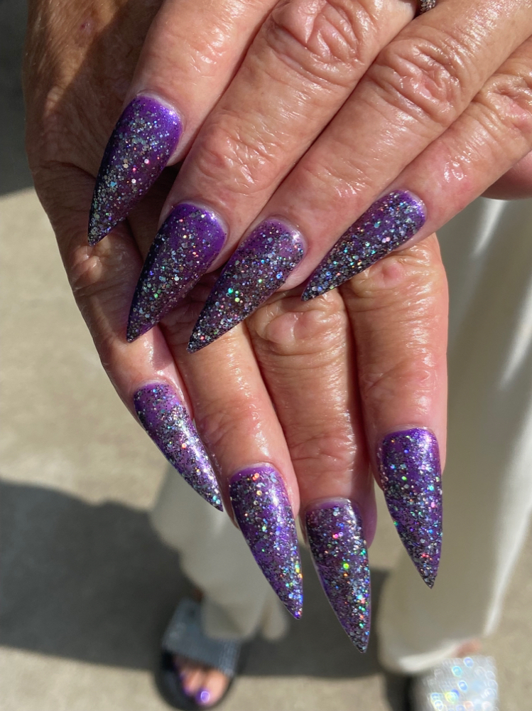 Glitter Polish at Claws & Effect in Clarksville, IN