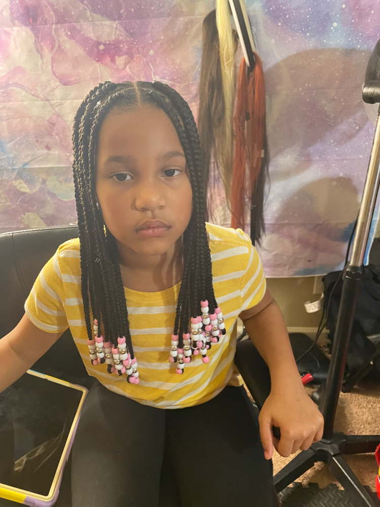 Kiddie Box Braids/Knotless 5y-9y