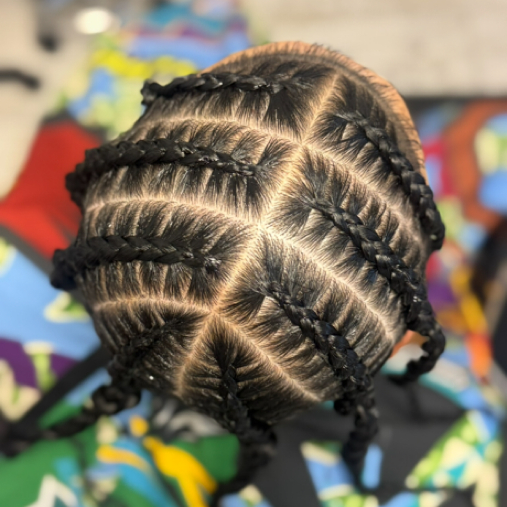 6-8 Braids at Girls Can Fade in Tucson, AZ
