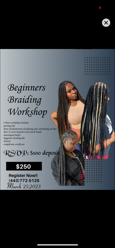 Braiding Workshop