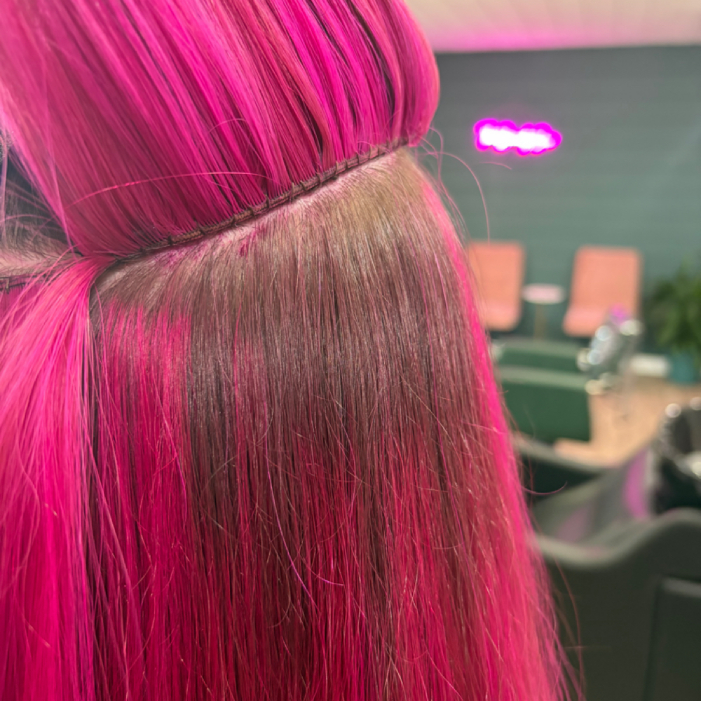 Extension Install- Mini Row at The Beauty Bar in Cadillac, MI