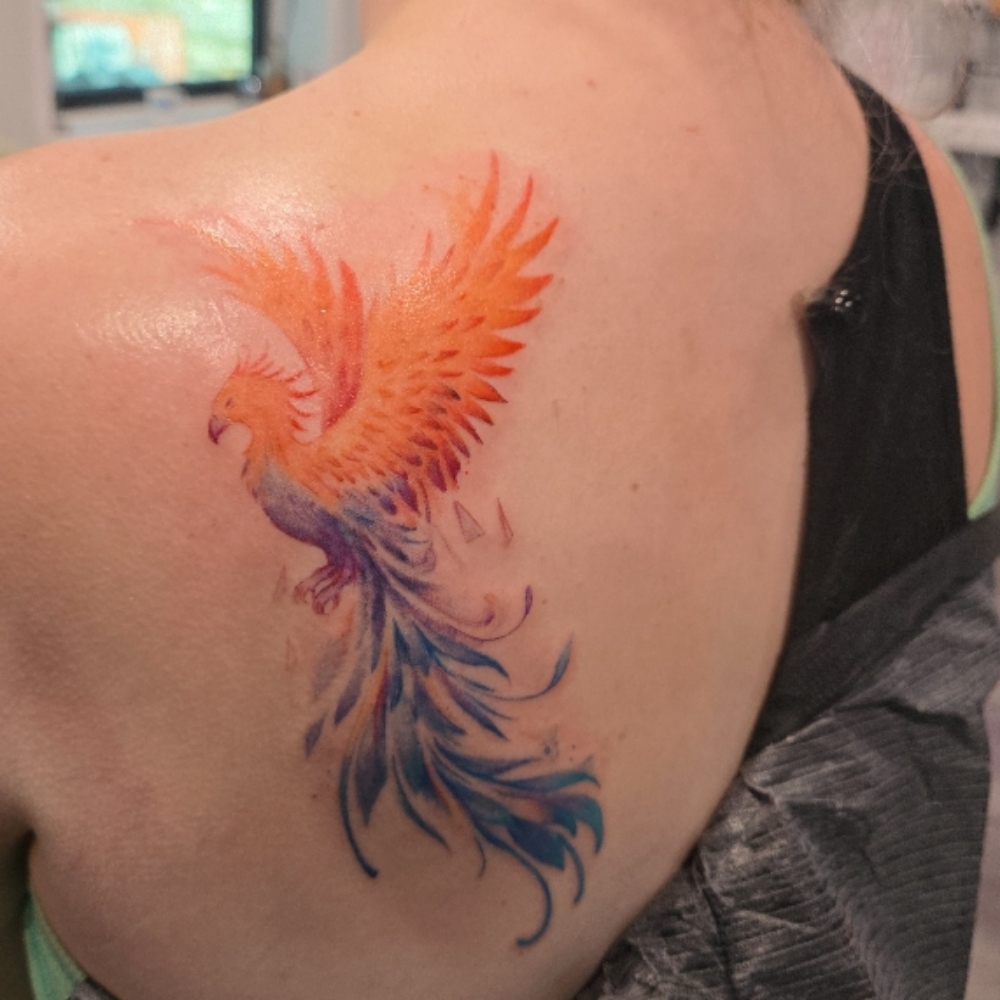 Medium Color Tattoo at Gudeahn Art Tattoos in Englewood, CO