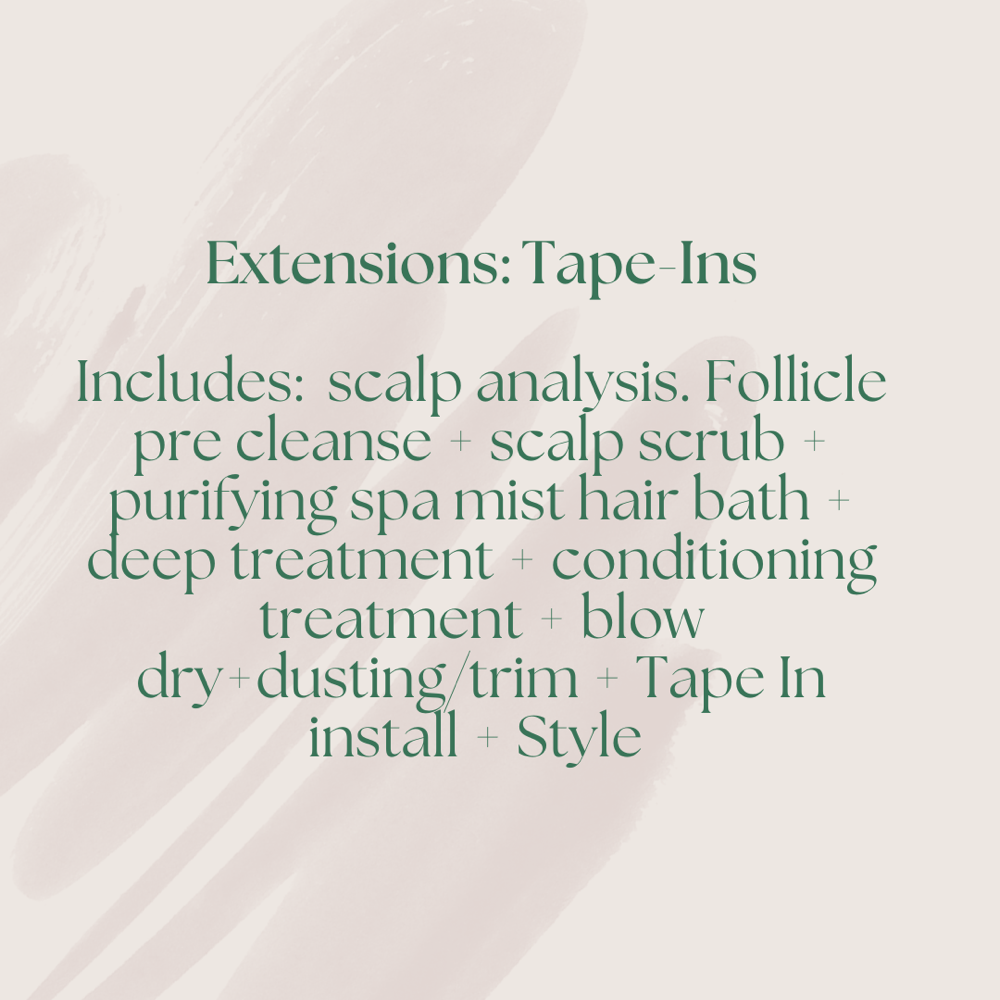 Extensions: Tape Ins