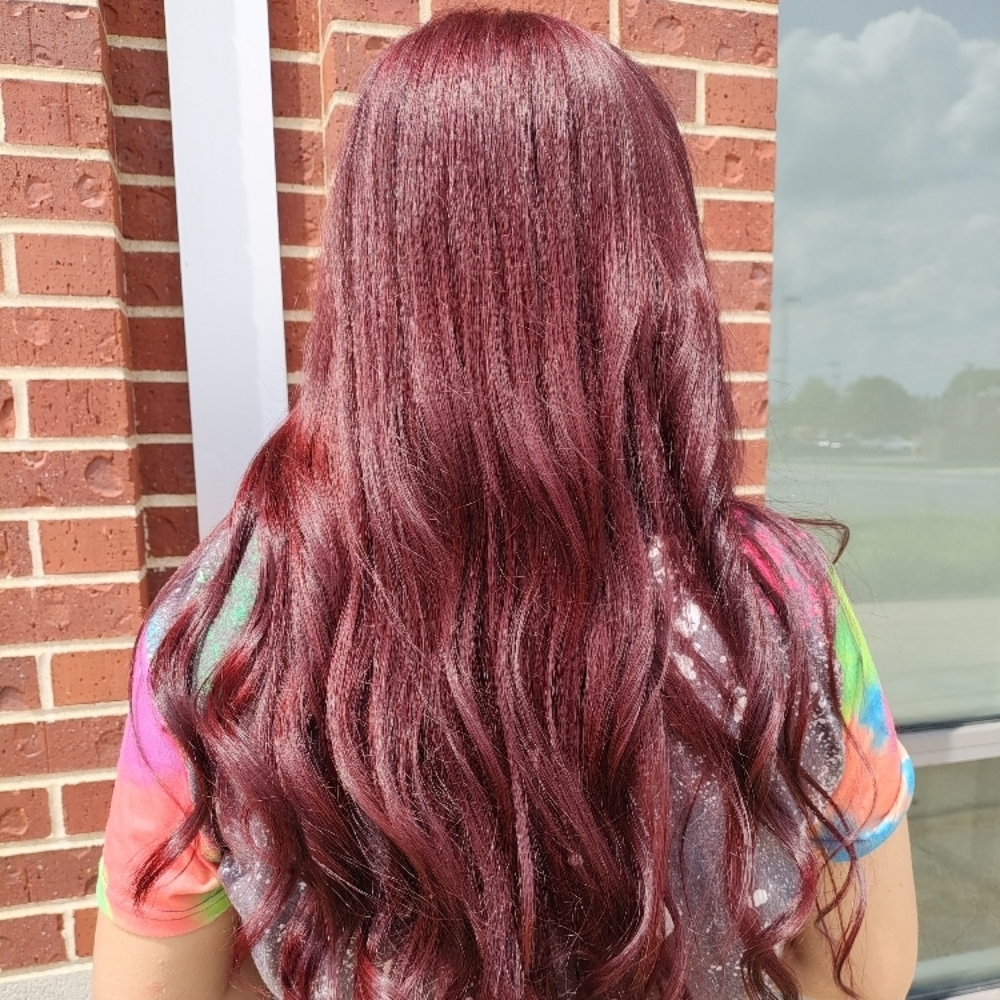 Single Color-Roots With Jessika at Lunar Phases Salon in Valparaiso, IN