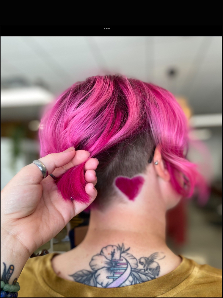 Undercut/bangtrim