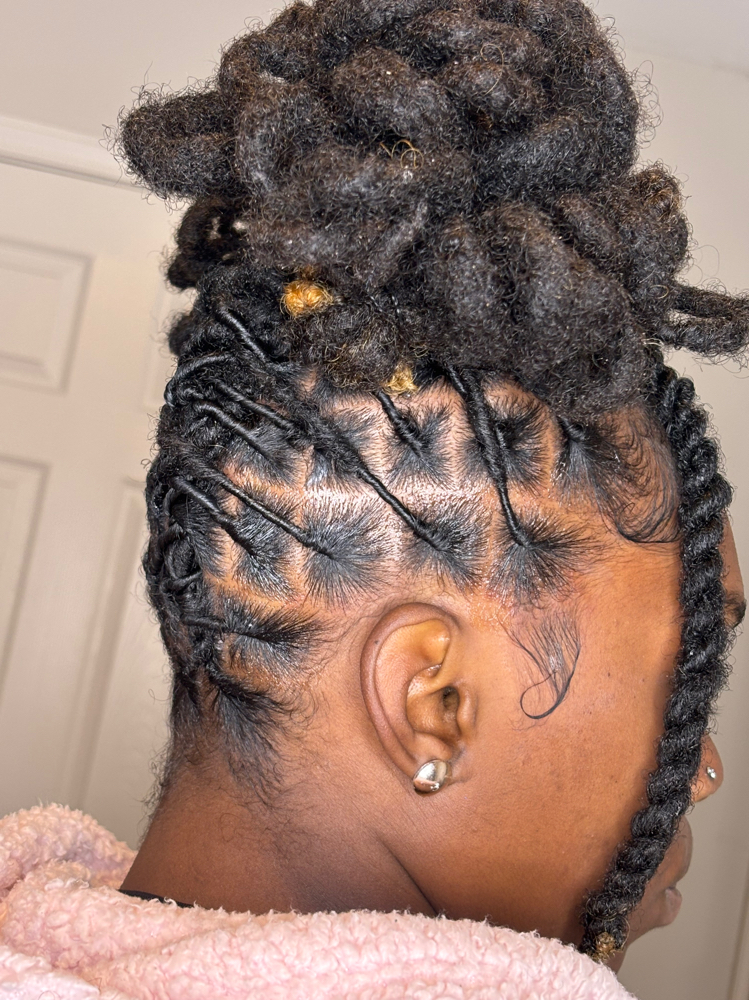 Locs Retwist & Style