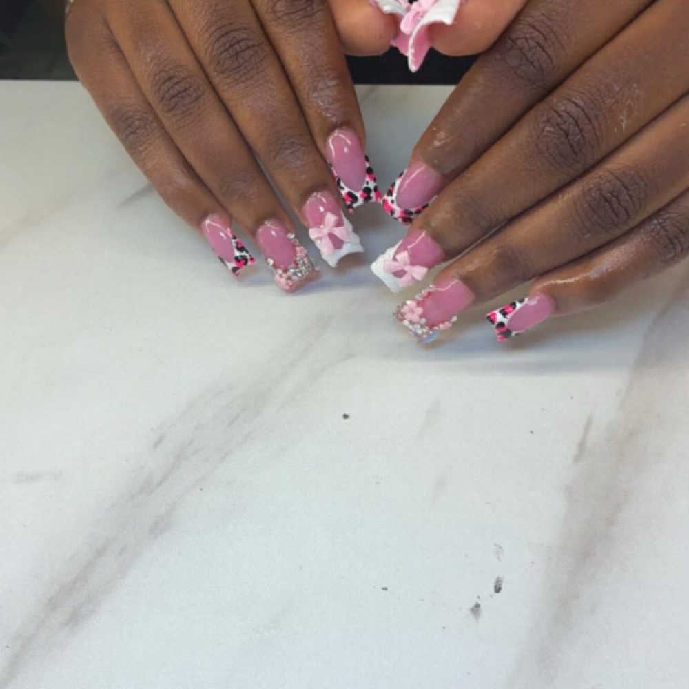 Gel X Nails at Pressed Petals Nail Bar in Greenville, NC