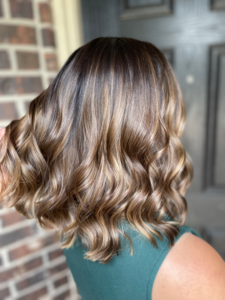 Root Retouch, Toner & Haircut