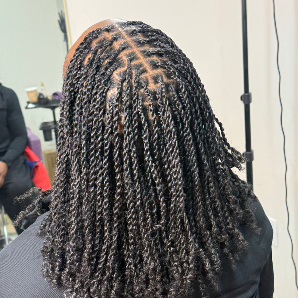 Mini Twist Extensions at Tea's Hair Styling Box in Brooklyn, NY