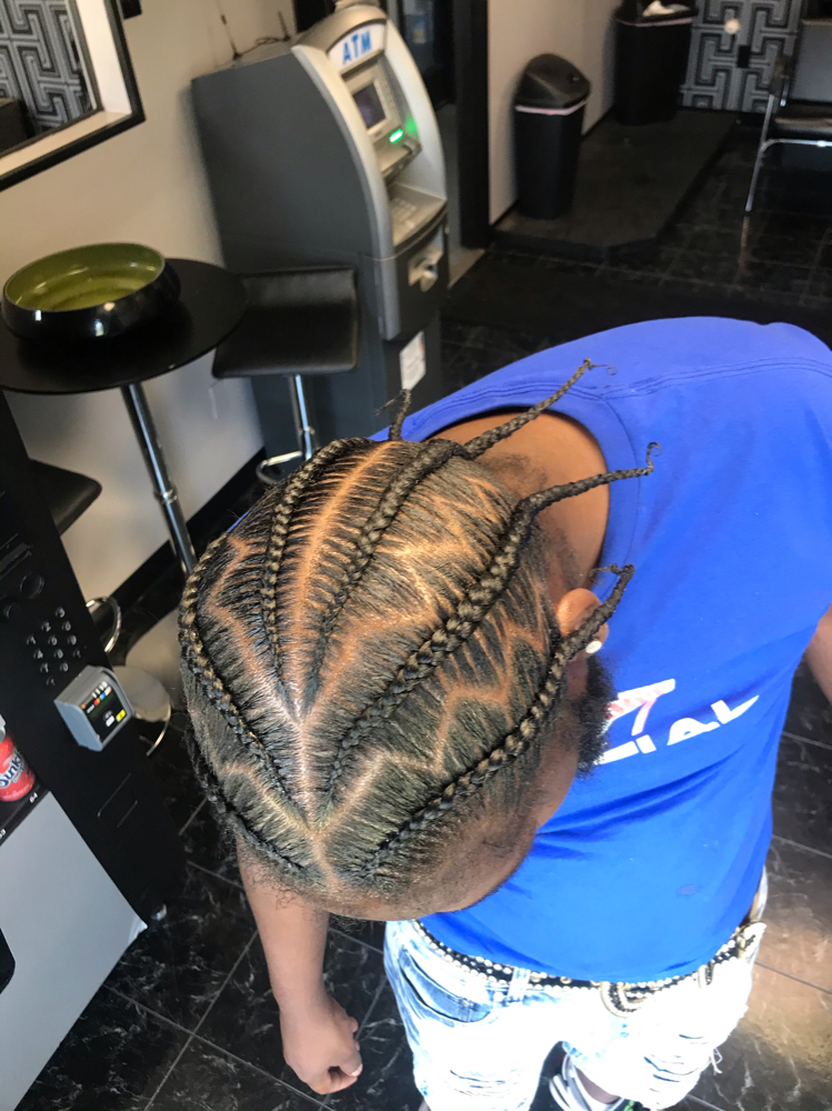 Large Natural Braids