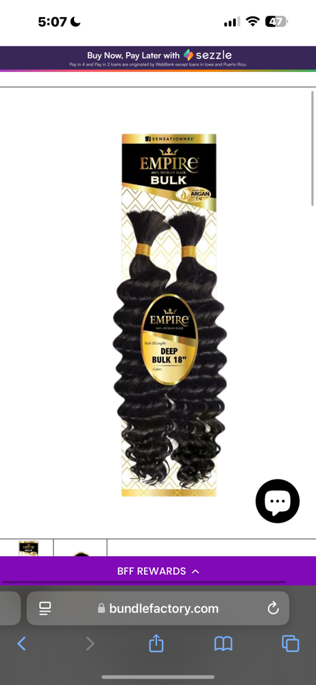 100% boho human Hair