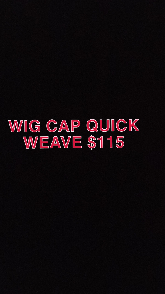Wig Cap Quick Weave