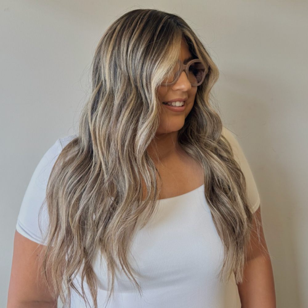 PARTIAL BLONDING - AB at The Nest Salon in Brea, CA