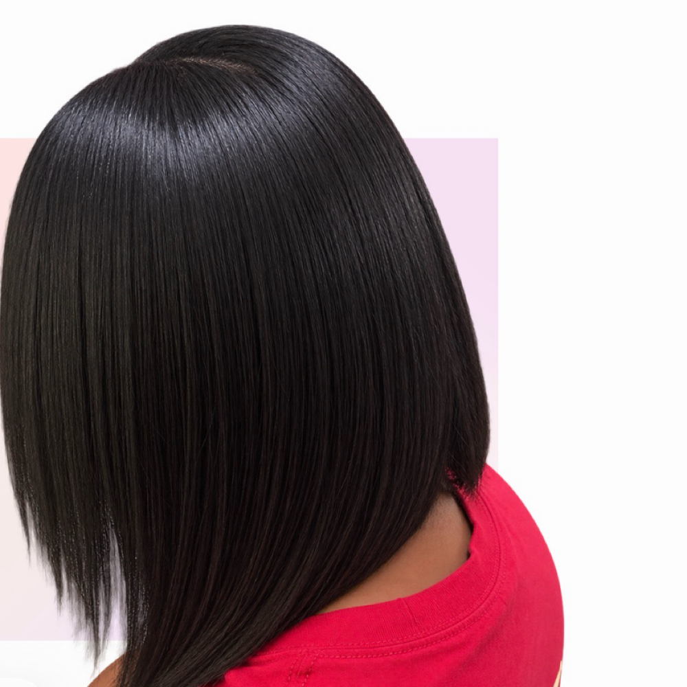 Silk Press at Dejaunia Hair Therapy in Mansfield, TX