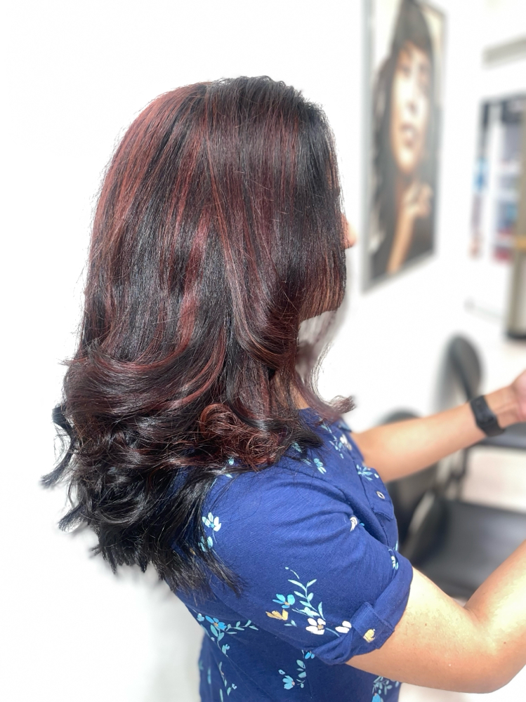 Customized Foils at Refined Beauty in Middletown, CT