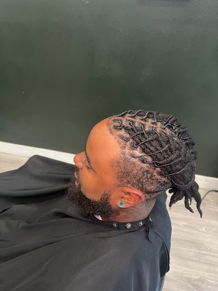 Loc Retwist & Style, Clipper Cut