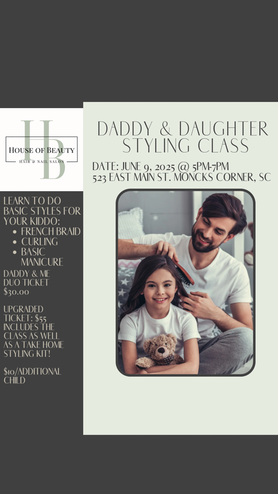 Upgraded Dad & Daughter Ticket