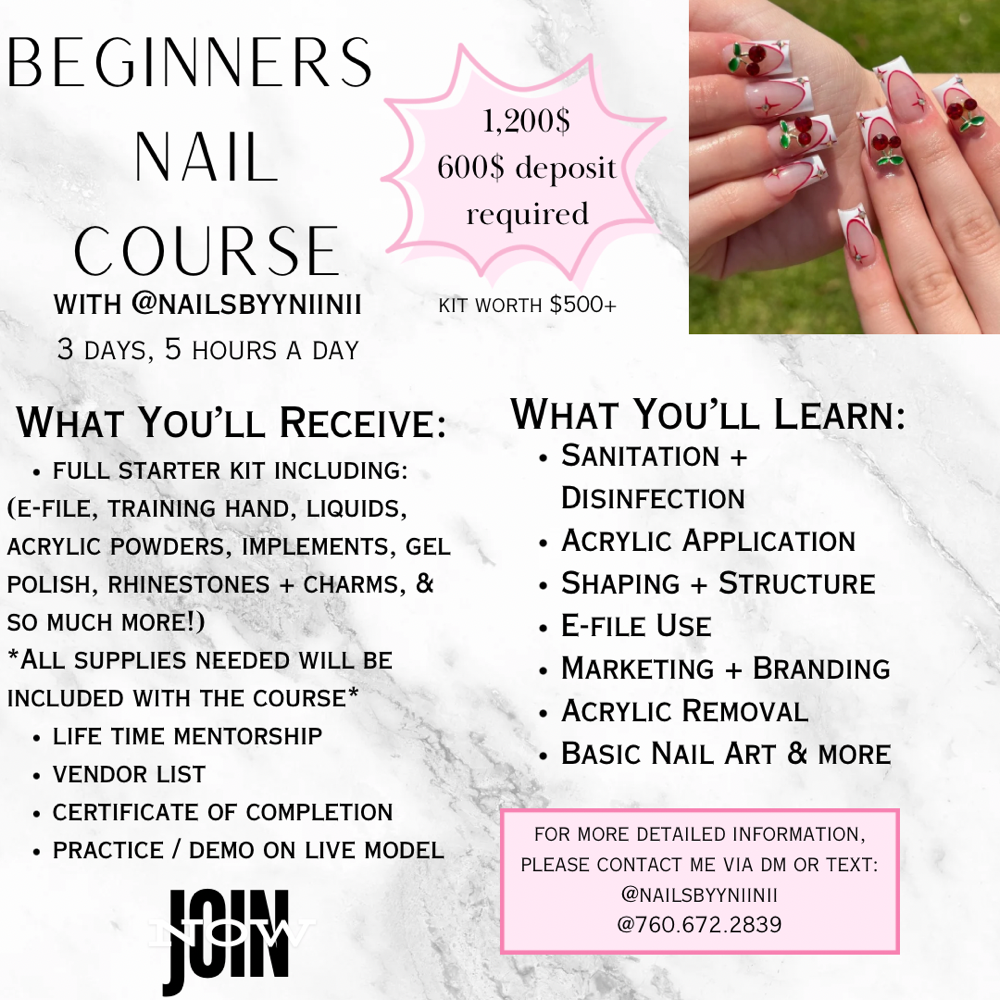 Beginners Nail Course