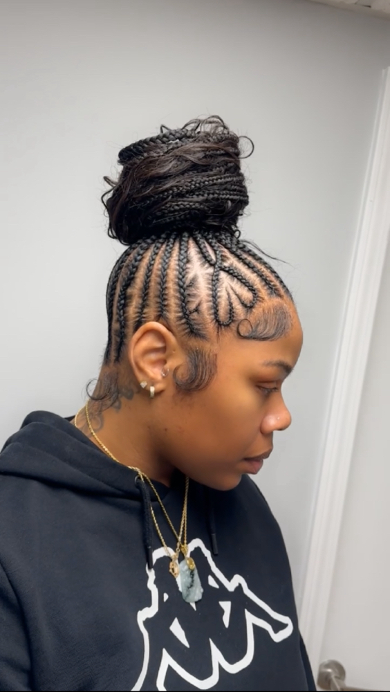 Sm Feed In Ponytail
