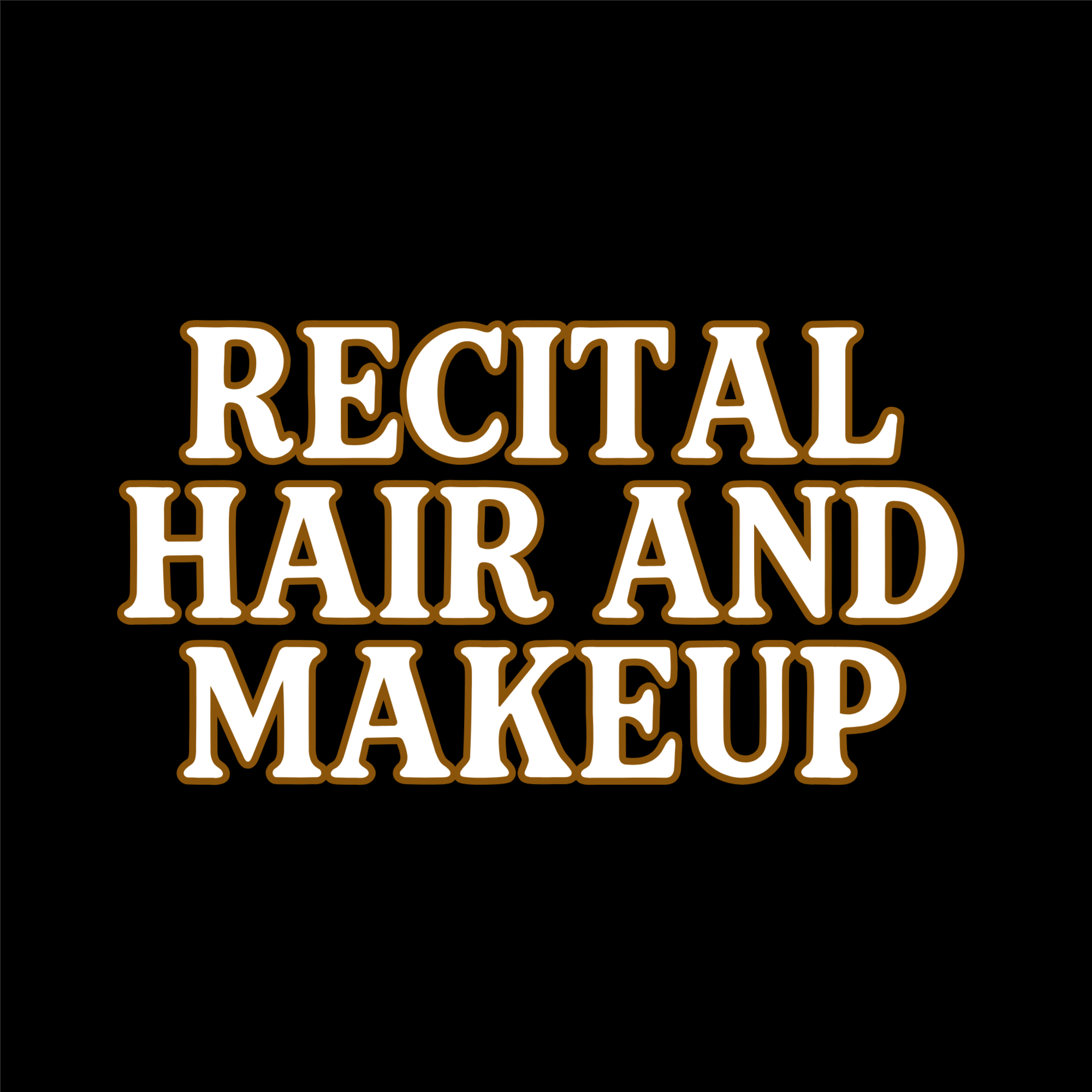 Recital Hair & Makeup at Twisted Shears Salon in Deridder, LA