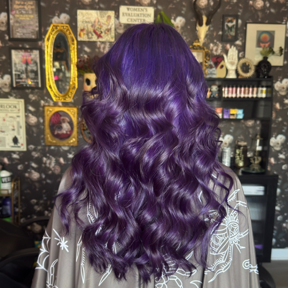 Full Bleach Out Vivid at The Black Veil Parlor in Hickory, NC