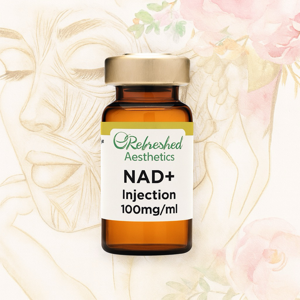 NAD⁺ Vitamin Injection – $40 at Refreshed Aesthetics by Clare in Mercedes, TX