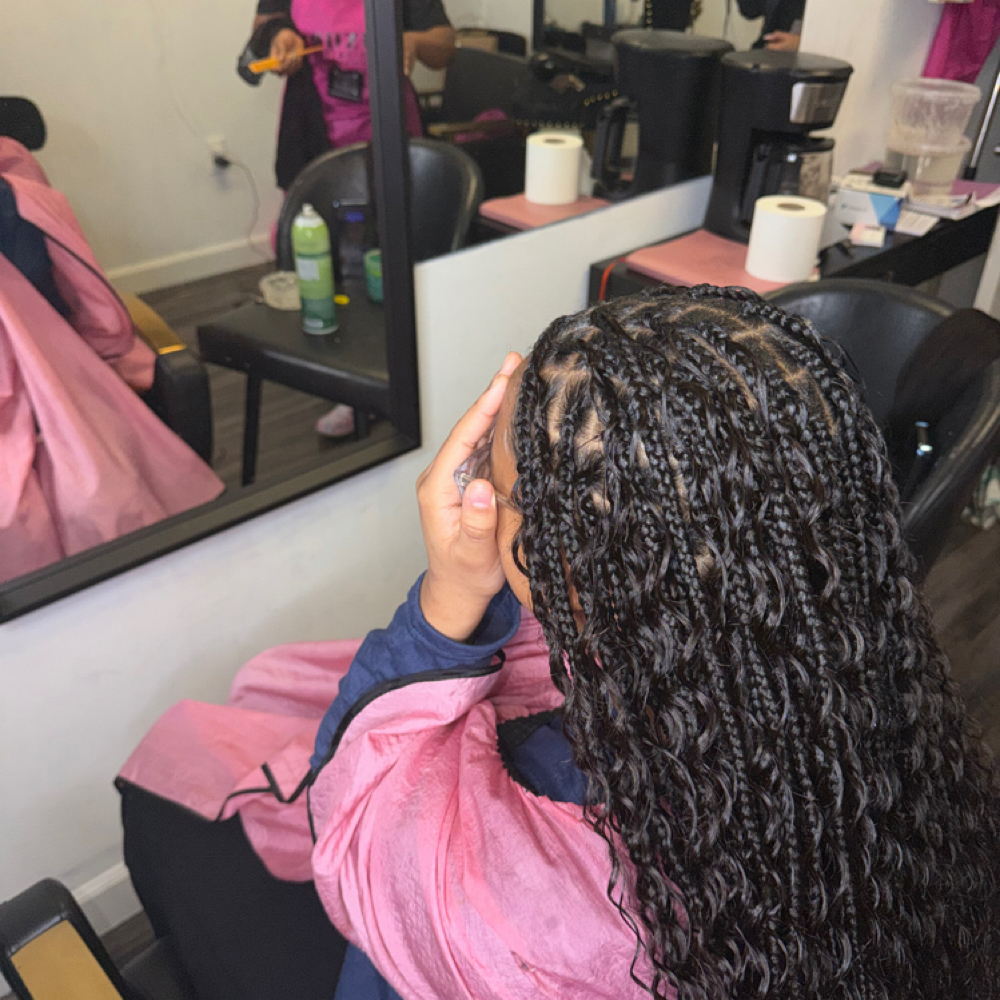Small Boho Knotless at Luxury By Fatima in Atlanta, GA