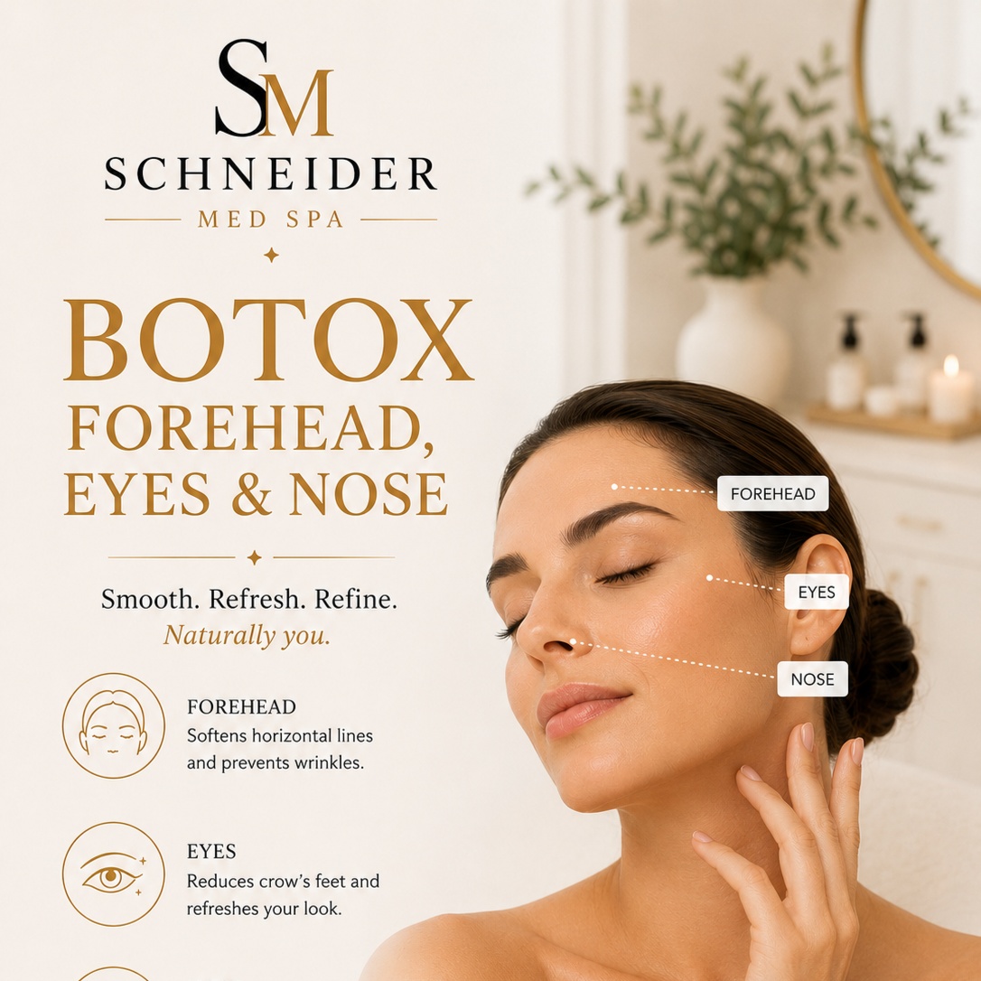Botox Forehead, Eyes & Nose at Schneider Med Spa in Ocoee, FL