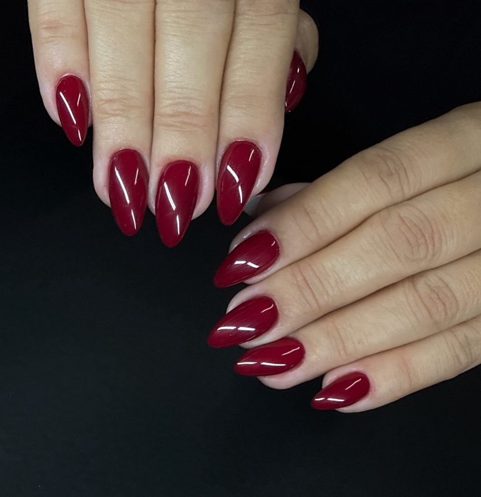 Structured Manicure No Design at The Nail Bruja in Boise, ID