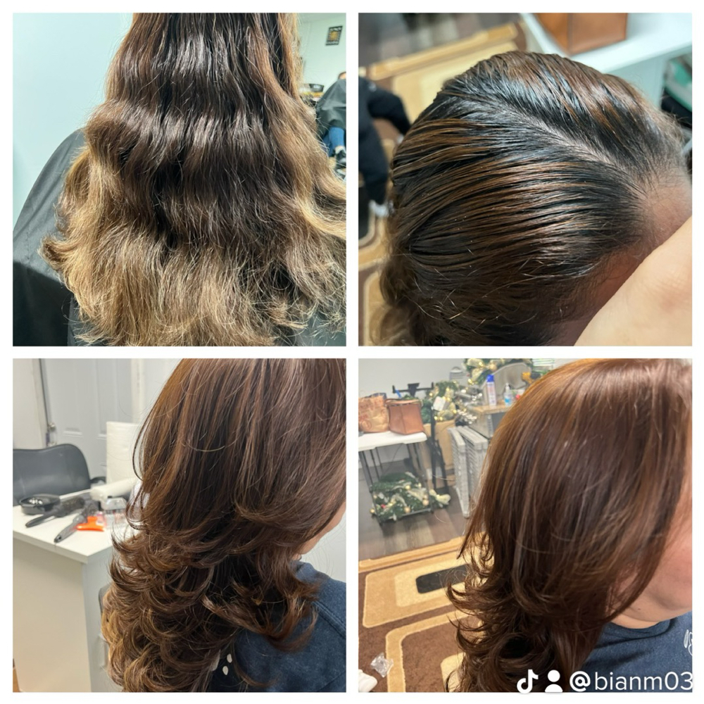 Color Completo at Bianca’s Beauty Salon in Miami Gardens, FL