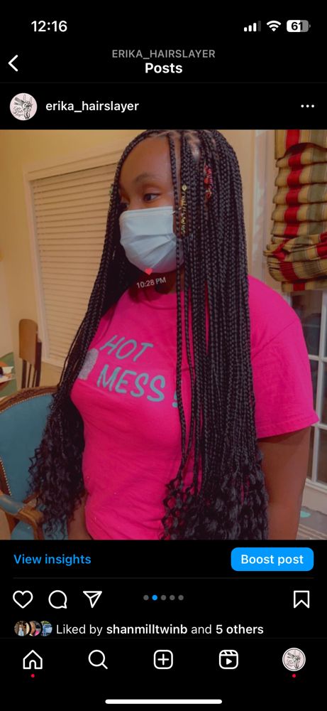 Waist Length 52” Braids Add-on