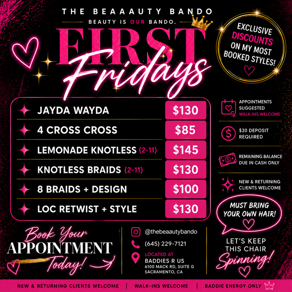 First Friday at The Beaauty Bando in Sacramento, CA