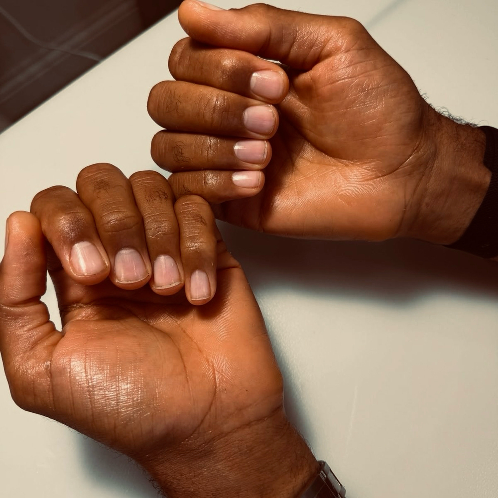 mens manicure at The Nail Therapist in Nampa, ID