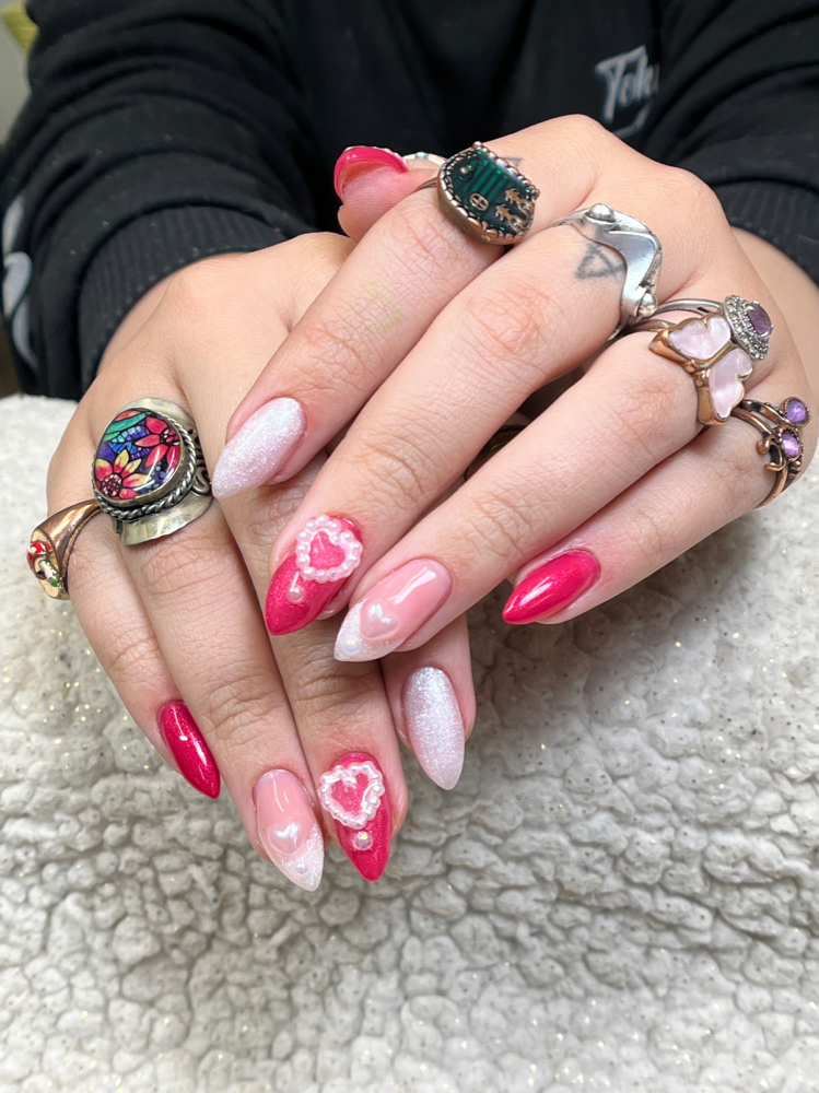 Nail Charms (one Each Hand)