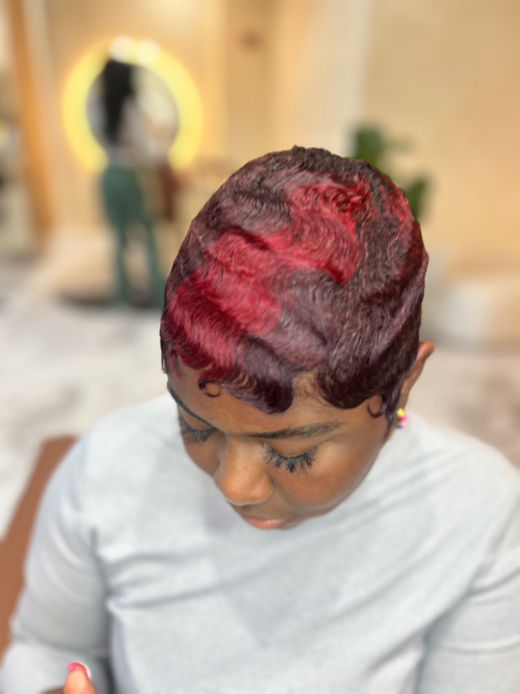 Wash and Mold(Short hair)