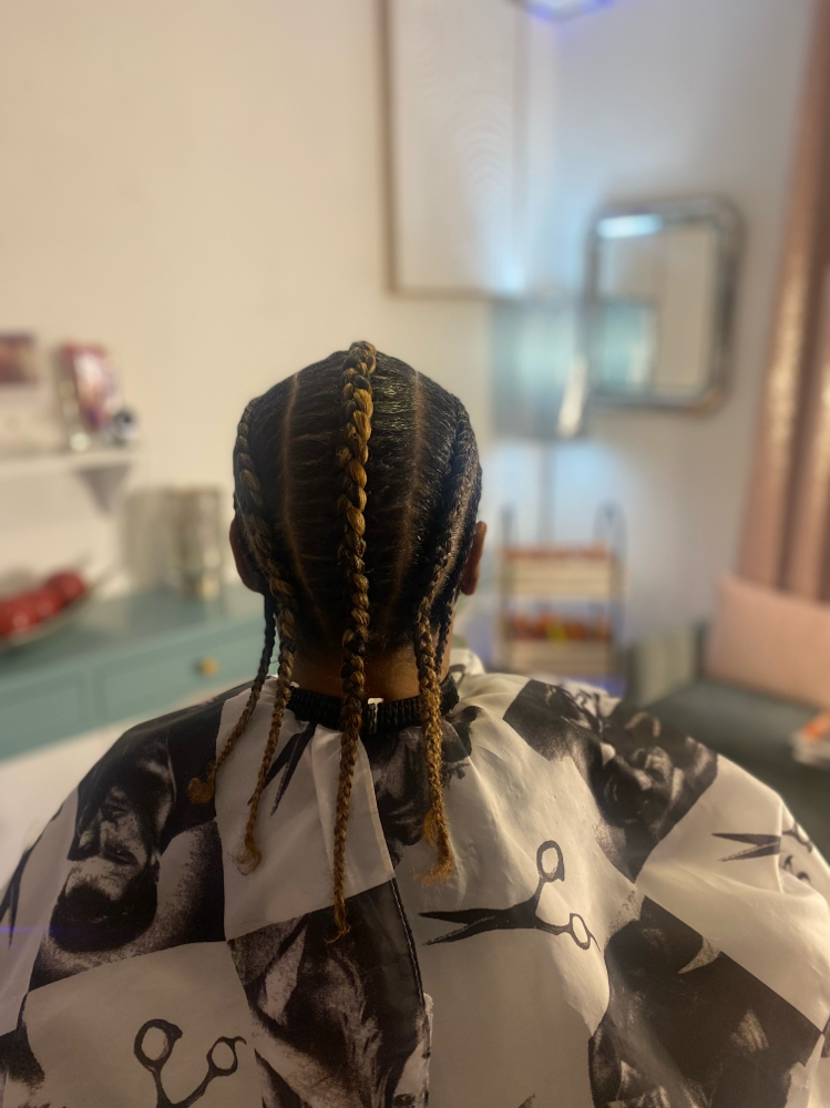 5 Stitch Braids Without Extensiions