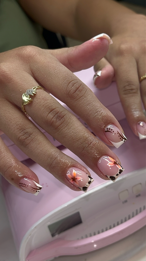 Polygel Overlay on Natural Nails