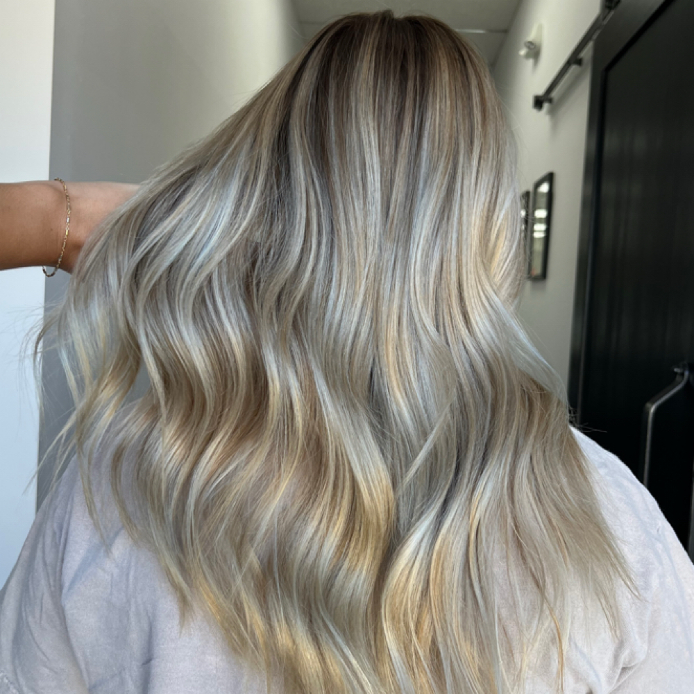 Partial highlight at Bloom Beauty Room in Willoughby, OH