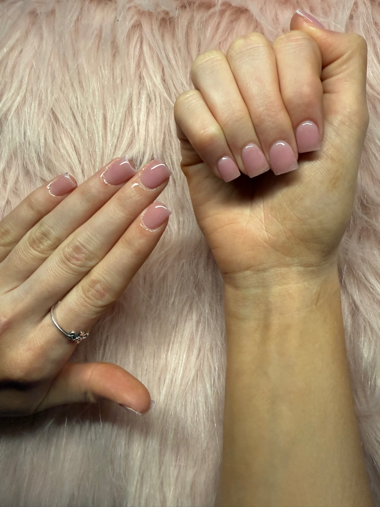 Sports Cut Acrylic Nails