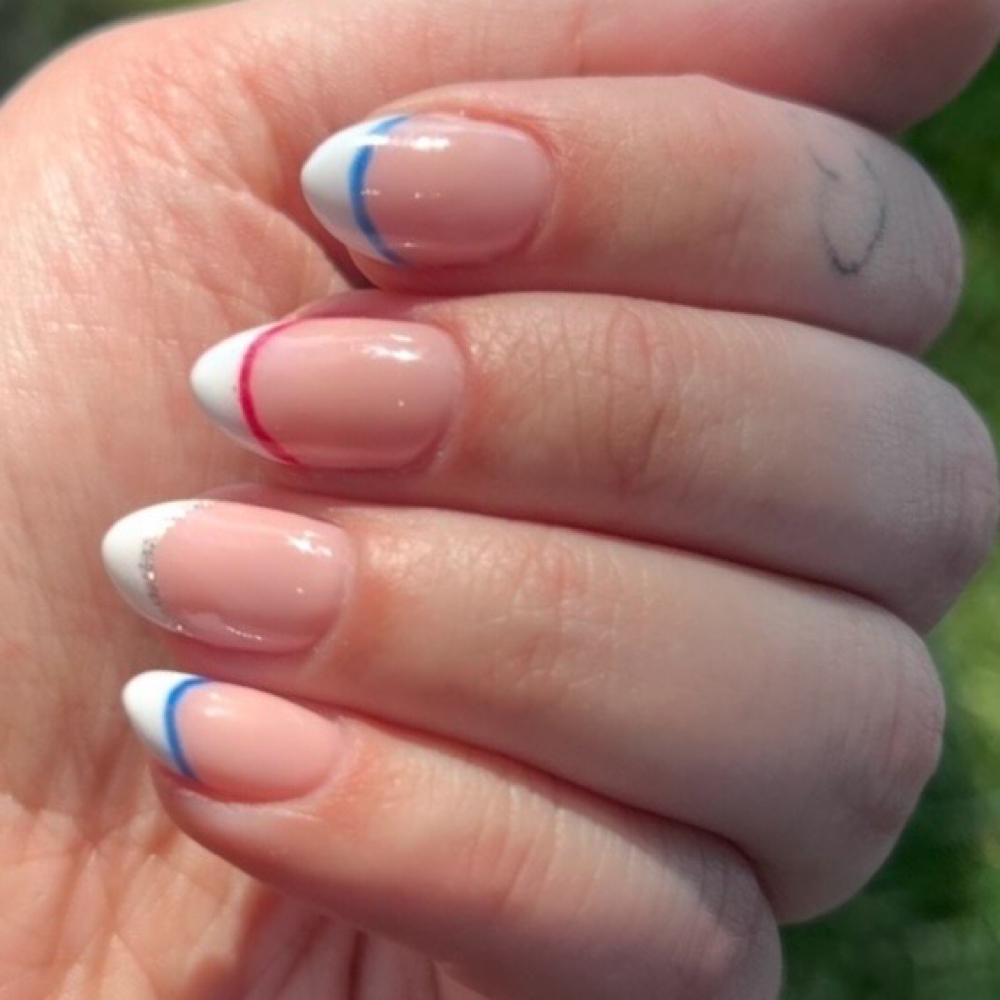 Simple Design at Nails By Sky in Maumee, OH