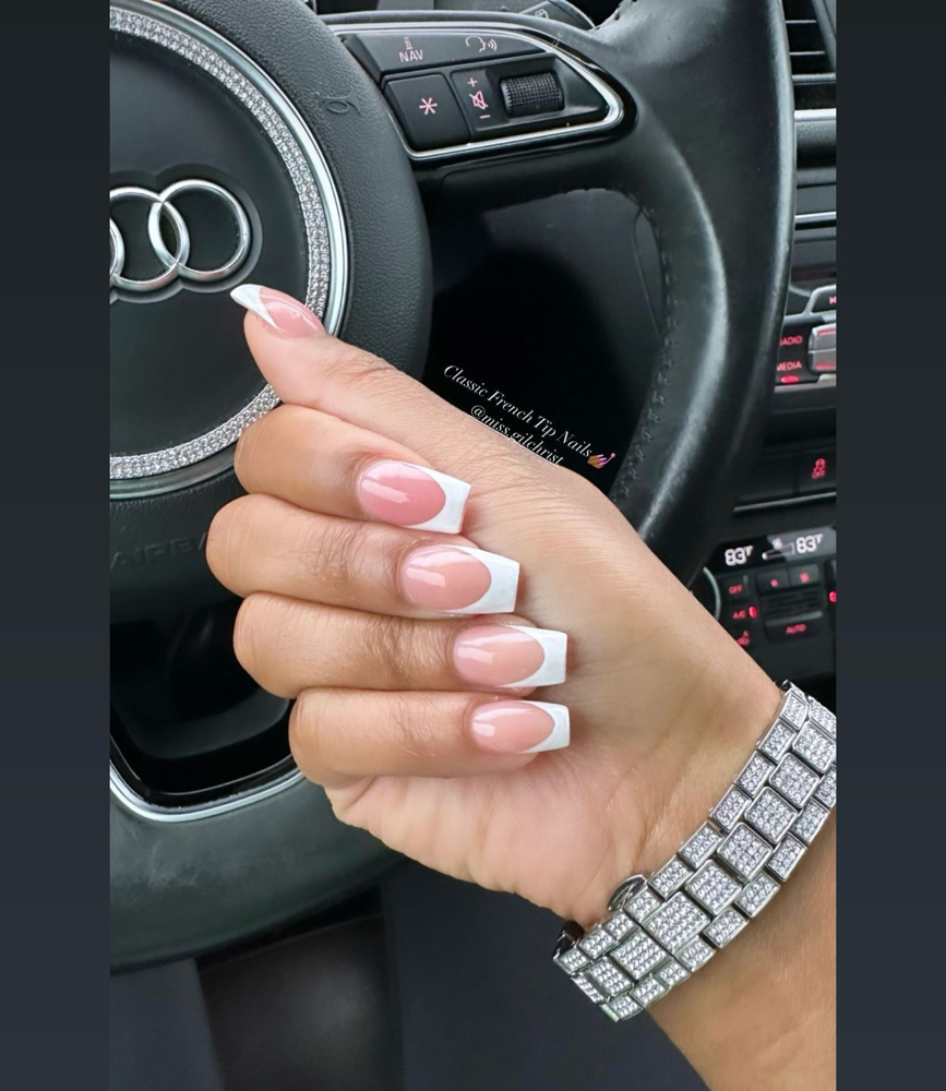 Classic Pink & White