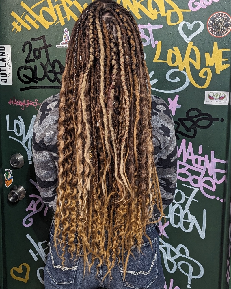 Synthetic Dreadlock Extensions