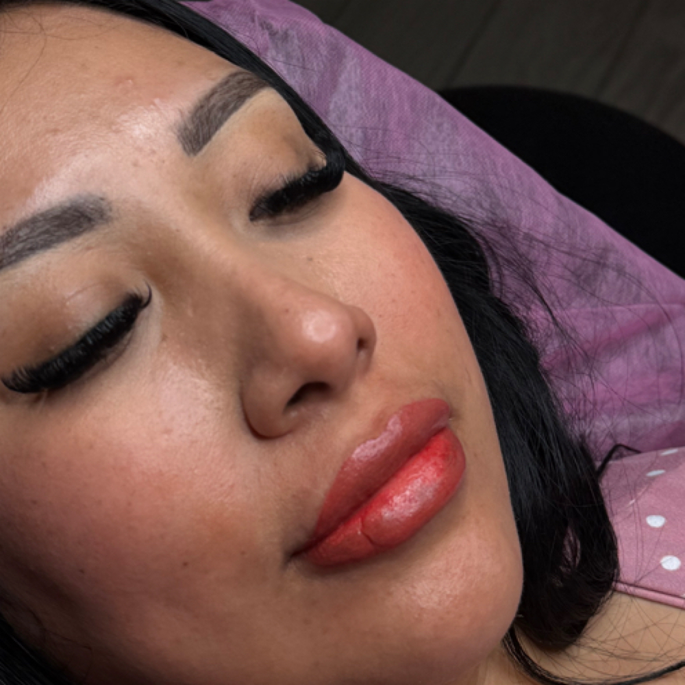 Lip Blushing 👄💖 at Frida Gomez in Pharr, TX