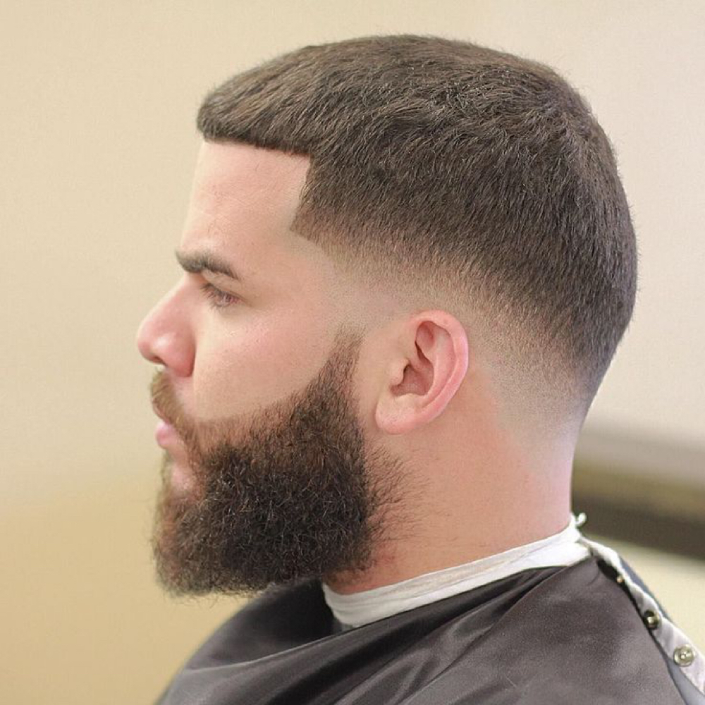 Low Bald Fade at The Fade Factory Barbershop Chalfont in Chalfont, PA