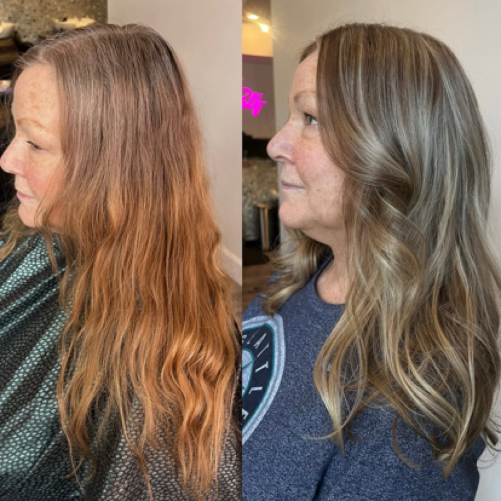 Color Correction at Foil Fairy Hair in San Diego, CA