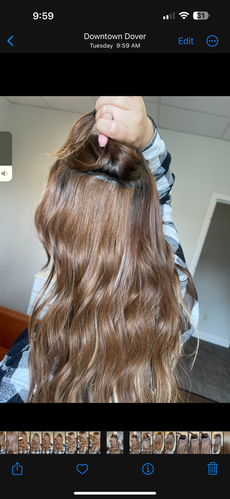 Weft Move-up 1 Row