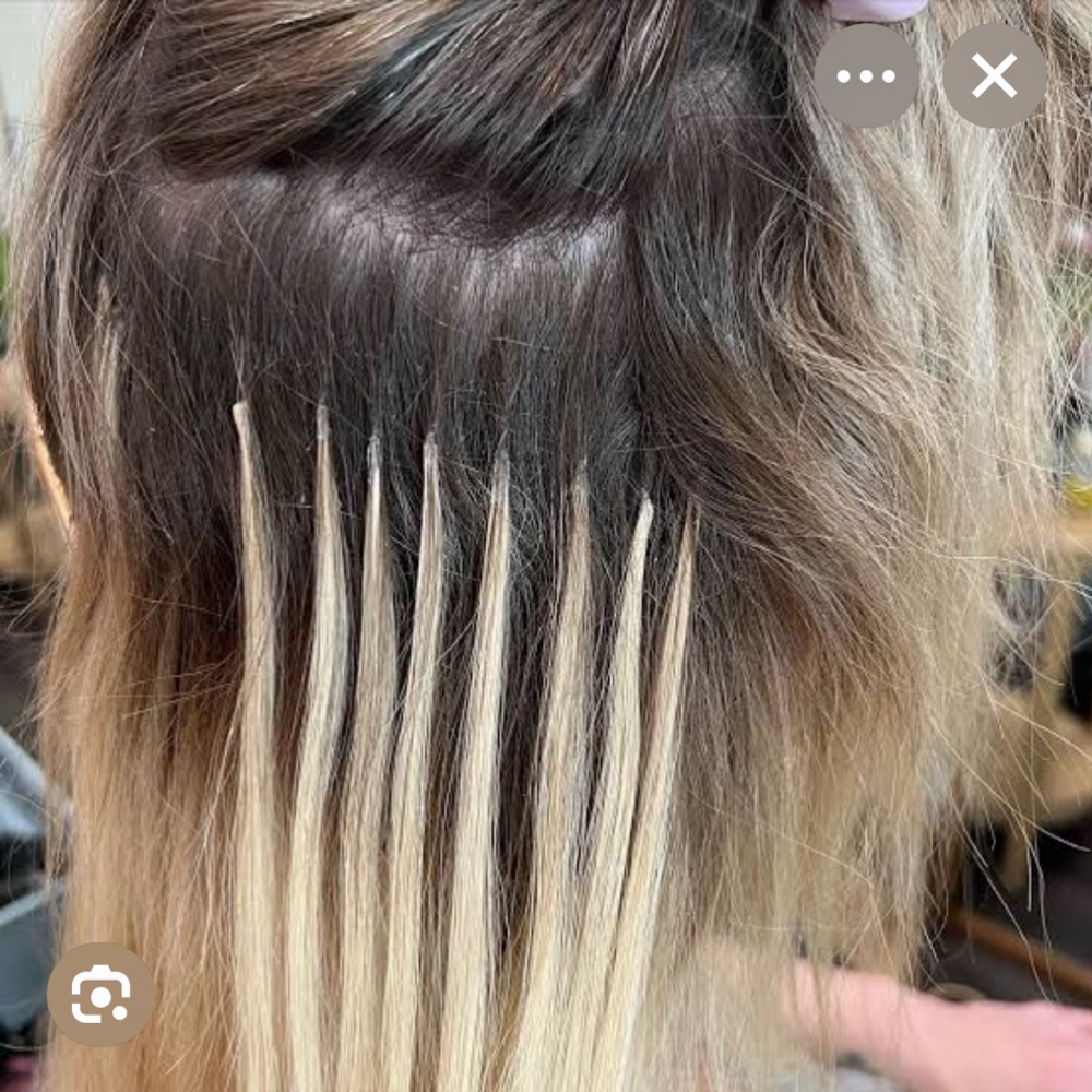K Tip Extension Removal/Retipping at Deanna at Royalty Hair Studio in Shreveport, LA