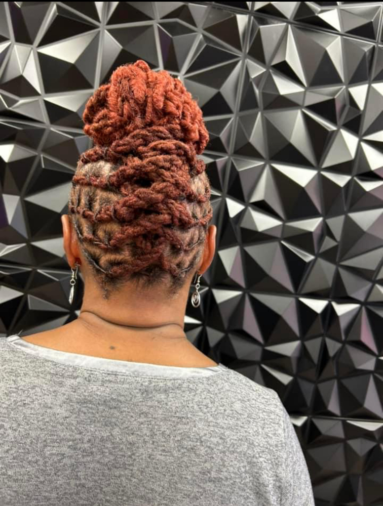Loc Updo