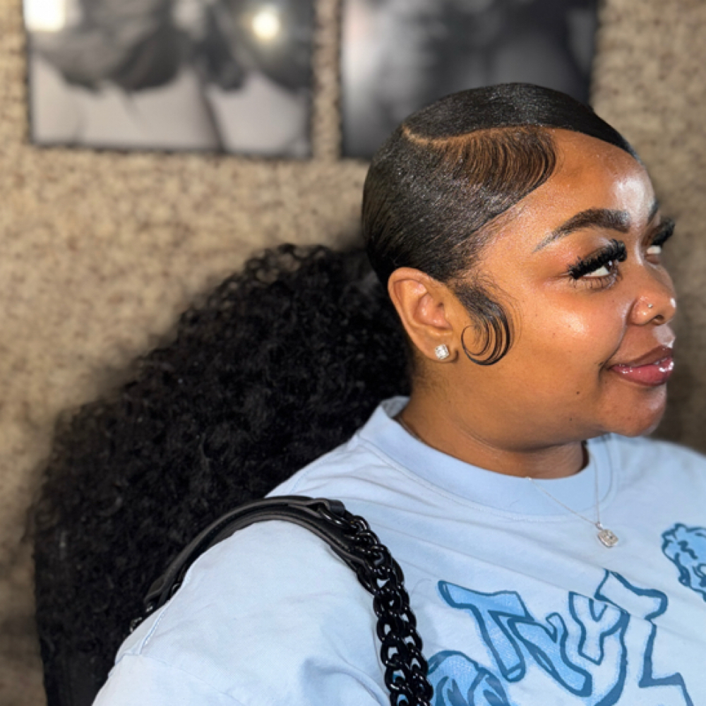 Swoop Ponytail at Ace Stylez in North Little Rock, AR