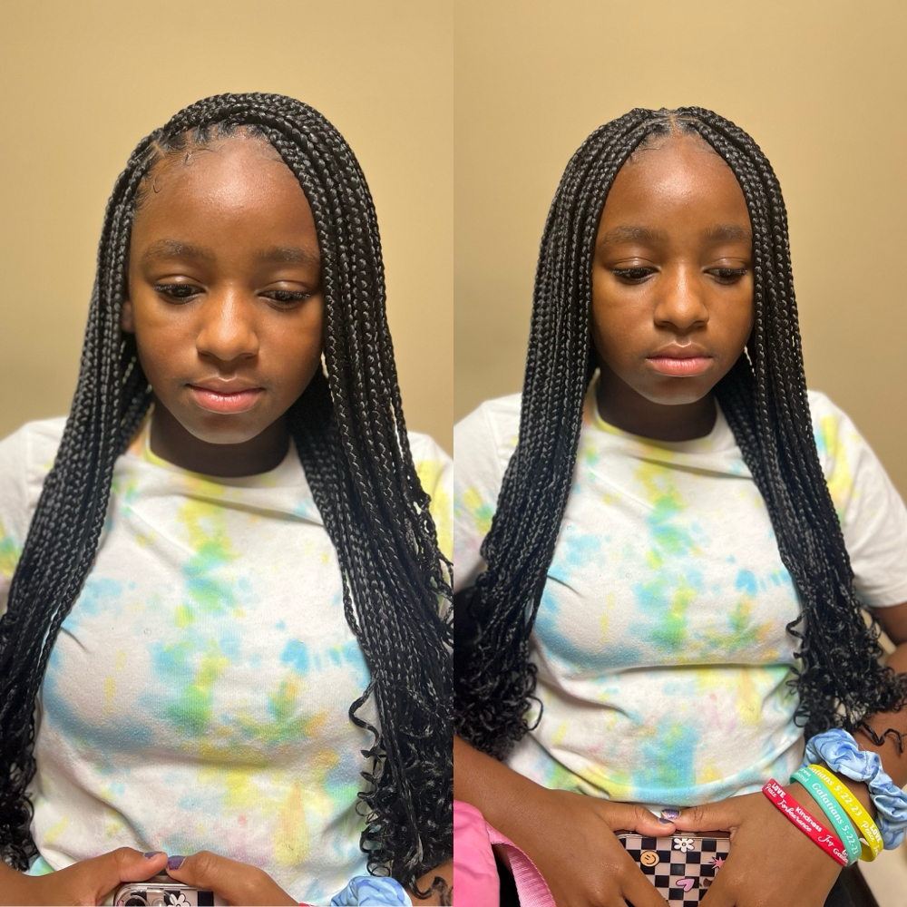 (10 & Under) Medium Knotless at Braids By RaNesha in Olive Branch, MS